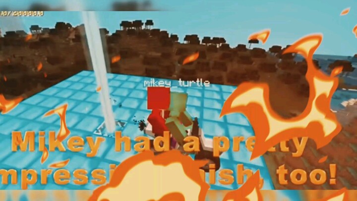 minecraft jj and anime demon slayer