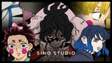 Lưỡi gươm diệt quỷ - PHỐ ĐÈN ĐỎ ĐẪM MÁU | fan animation | sino studio