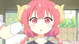 Dragon Maid: Elulu wants to stay at home for a hundred years because she likes children to work in a