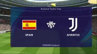 Pes 2021 Mobile - Juventus Vùi Dập Tây Ban Nha #1 - Bongda haynhat