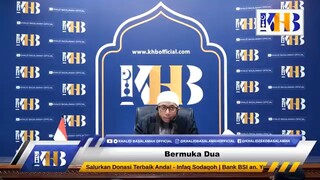 Dosa Besar #46 Bermuka Dua - Khalid Basalamah