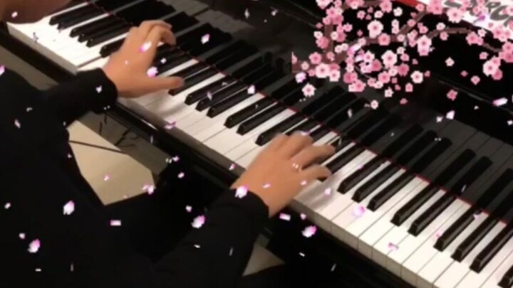 [Piano] Qianben Sakura - Anda telah melihat aransemen yang begitu cepat