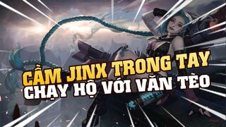 [THROWTHI] Cầm Jinx Trong Tay Chạy Hộ Với Văn Tèo