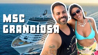 TUDO SOBRE MSC GRANDIOSA - Nosso primeiro cruzeiro, gostamos? preços, pacote de bebidas e dicas!
