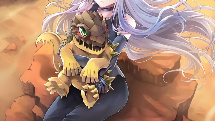 Digimon: Sand Lizardmon membuka rantai evolusinya sendiri, dan bentuk akhirnya menyerupai Penyihir K