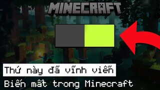 Thứ Này Đã Bị Gỡ Bỏ Hoàn Toàn Khỏi Minecraft