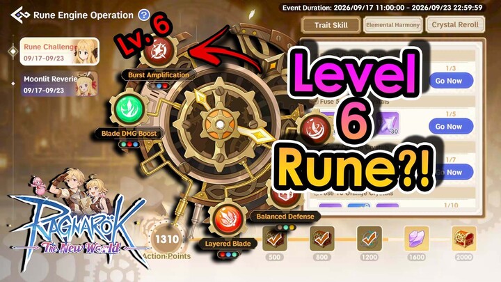 [RONW] Level 6 Rune Engine Is Finally Possible! Full Rune Engine Event Guide | King Spade