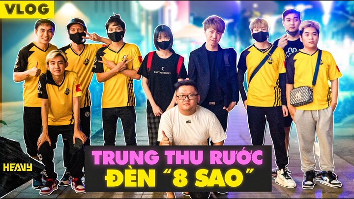 ĐÊM TRUNG THU RƯỚC ĐÈN "8 SAO" CỦA ĐỘI TUYỂN LIÊN QUÂN | Vlog Đấu Trường Danh Vọng