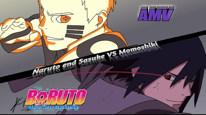 pertarungan epicc Naruto end Sasuke Vs Momoshiki 4K HD