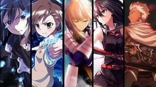 The fighting styles of the anime characters [AMV]
