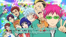 The dangerous Life of Saiki K Episode 1 English dub