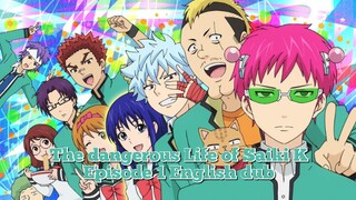 The dangerous Life of Saiki K Episode 1 English dub