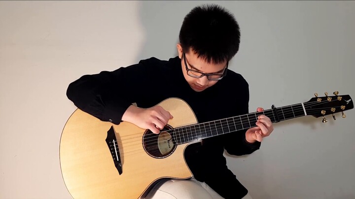 [Fingerstyle Guitar] มหาวิหารผนึกมารOP- 迴贴奇典/Eve[Steve Hansen]