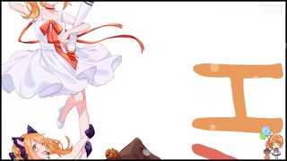 Hanamaru [Hanamaru Haru] quá sợ hãi khi chơi trò chơi mở hộp