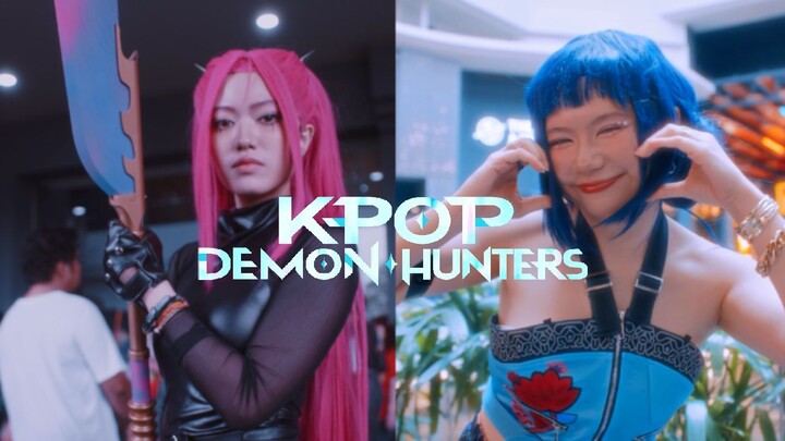 KPOP DEMON HUNTERS COSPLAY!