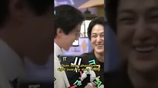 #kimbeom so cute 😂 sharing what #kimsoyeon said to #leedongwook rlly like a maknae cutie #tont1938