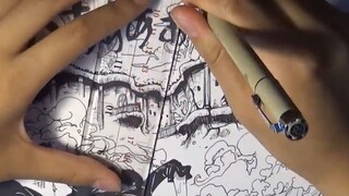【رسم يدوي】 أنا لا أريد أن أصبح قرصانًا، بل أريد أن أكون ملك الرسم اليدوي!!!