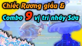 Rương để dưới biển và 9 vị trí nhảy Sứa ở Đảo Táo Vàng | Genshin Impact 2.8