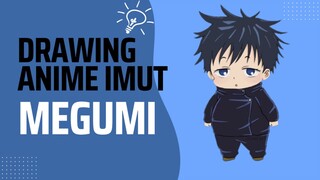 DRAWING ANIME BOCIL IMUT | MEGUMI-ANGGA