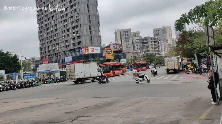 《สะพานกวางโจวจีนการรื้อถอนอนุสรณ์สถาน》จีนกวางโจวรถบัส244 （เจียงนา→huiqiao）