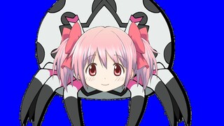 Kaname Madoka who turned into a spider.BB material