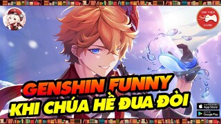 Genshin Impact FUNNY || Khi "CHÚA HỀ CHILDE" ĐUA ĐÒI.EXE... :D || Thư Viện Game