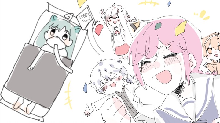 【生草手书】碳碳：我再也不要去医院啦！！！！
