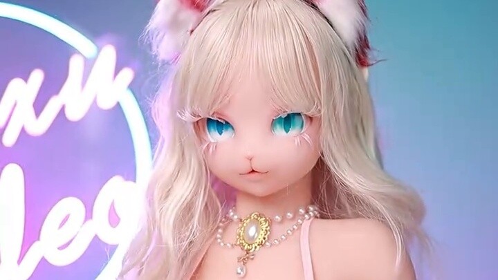 [HANIDOLL life-size figure] How can you eat a rabbit when it's so cute~ I'm also a rabbit~ Woohoo