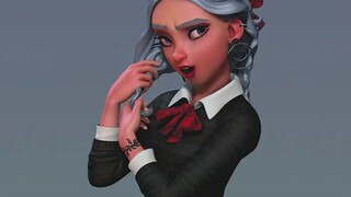 A good pose can express the character's personality and emotions.