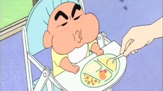 [Klip Crayon Shin-chan] Shin-chan berusia dua tahun yang suka makan omelet