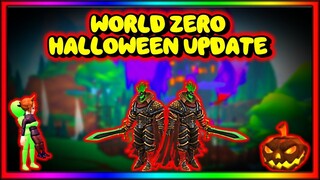WORLD ZERO *HALLOWEEN UPDATE* (ROBLOX)