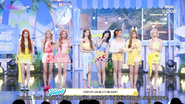 (SUB) Hearts2Hearts Behind Music Core Lemontang Promotion