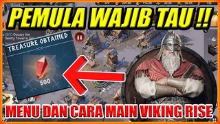 PEMULA VIKING RISE WAJIB TAU INI !! TUTORIAL PEMULA CARA MAIN VIKING RISE INDONESIA !!