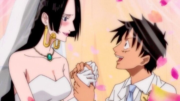 Akhirnya Luffy Menikah Dengan Boa Hancok