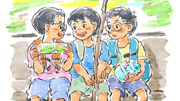 Petualangan masa kecil ini penuh dengan hasil yang melimpah