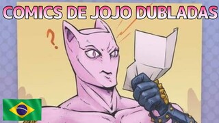 Como irritar o Killer Queen - Comics de Jojo dubladas 🇧🇷