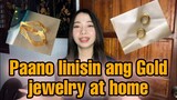 PAANO LINISIN ANG GOLD JEWELRY at HOMe using vinegar and dishwashing Liquid  | JEWELRY DIY CLEANING