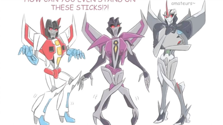 【Transformers】What if G1, 08 and TFP swapped styles? (Comic with sound)