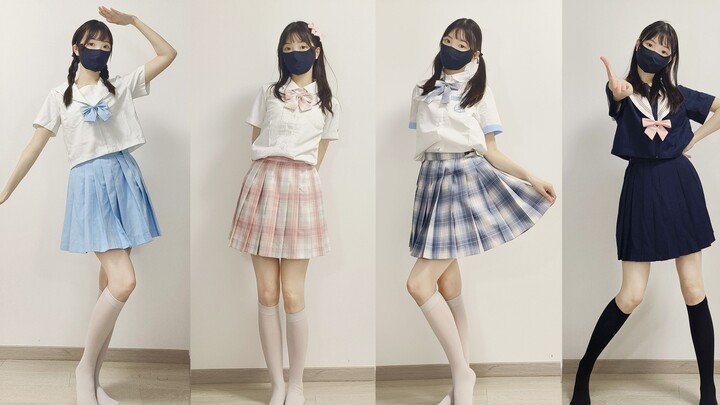 Six JK girls— which one do you like? Super Energetic Dress-Up Edition [Shining Echo]