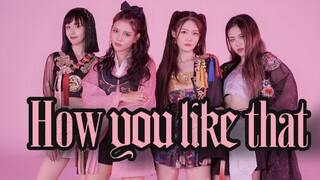 【夜莺军团】最贵粉墨打歌服？自制超原版服装！翻跳也要仿妆？Blackpink—How you like that 全曲cover+原版同步率对比+搞笑接力舞蹈