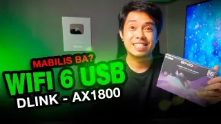 WIFI 6 USB ADAPTOR - D-Link AX1800 | UNBOXING + REVIEW  Cris DIGI