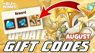 5 New Idle Heroes CODES August 2022