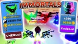 I GOT NEW RANK & LIMITED IMMORTAL PETS IN NINJA LEGENDS (Roblox)