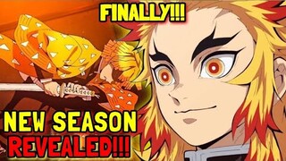 Demon Slayer Just REVEALED A New Season Will Be Releasing This Month!!!