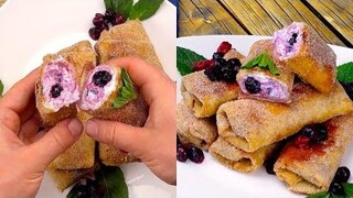 ตอร์ติญ่าม้วนไส้เบอร์รี่ สำหรับของว่างแสนอร่อยและดั้งเดิม!