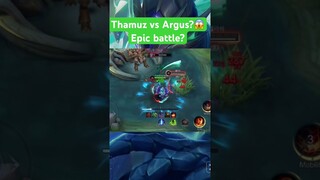 Thamuz vs Argus? #alphamobilelegend #mlbb #indonesiamlbb #philippines #argusmobilelegends #thamuz