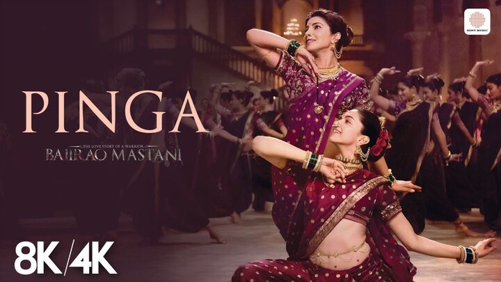 Pinga 4K Music Video Deepika Padukone Priyanka Chopra Shreya Ghoshal Bajirao Mastani