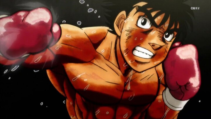 Pukulan maut ippo tumbangkan kembali lawannya😵‍💫