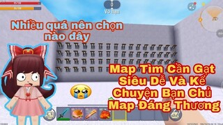 Mini World | Truy Tìm Cần Gạt Siêu Dễ Và Câu Chuyện Đáng Thương Của Bạn Chủ Map | Diệu Mèo TV