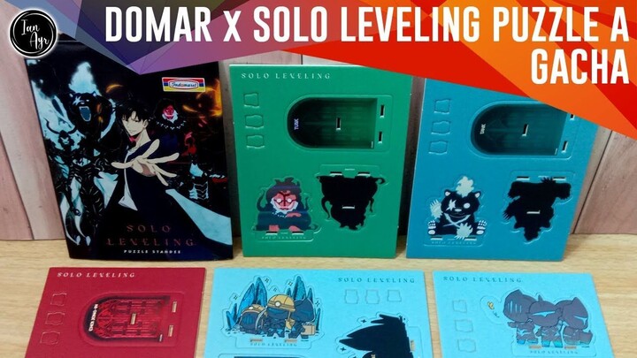 [ GACHA ] Indomaret x Point Coffee x Solo Leveling 나 혼자만 레벨업 Puzzle Standee A Sung Jin-woo 성진우